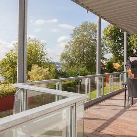 Stadtvilla Mit Hafenpanorama Flensburg Kültér fotó