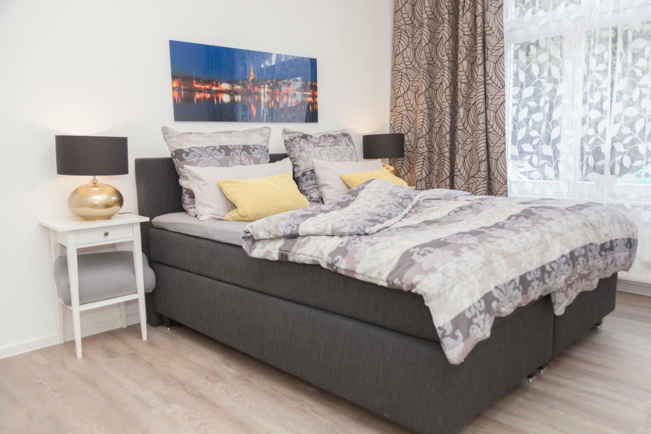 Stadtvilla Mit Hafenpanorama Flensburg Kültér fotó
